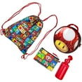 thumbnail image 5 of Super Mario Unisex Padded Shoulder Straps Backpack Water Bottle Pencil Case Lunch Box, Multicolor, 5 of 7
