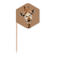 thumbnail image 1 of Giraffe Camera Observation Action Toothpick Flags Cupcake Picks Party Celebration, 1 of 3