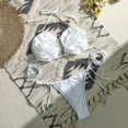 thumbnail image 5 of Conjunto de Bikini Sexy para mujer, microbañador con sujetador de realce, traje de baño brasileño para vacaciones en la playa, traje de baño con Tanga, 2024, 5 of 5