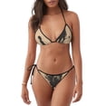 thumbnail image 1 of Fotbe Child And Lion Sketch Traje de Baño para Mujer de Dos Piezas – Bikini Sexy de Tirantes Tipo Halter con Diseño Triangular, 1 of 6
