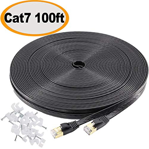Ultra Speed Qualified 100ft CAT 5 5e RJ45 Ethernet Network Patch Lan Cable Cord