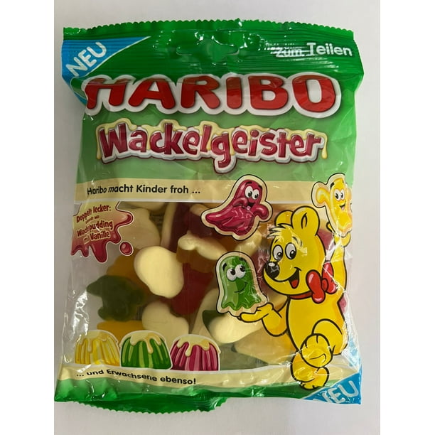 HARIBO Wackelgeister / Fruit Gums Lecker Like Wackelpudding Vanilla - Walmart.com