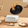 thumbnail image 6 of HONMEET Small Wrought Iron Wok Pan with Ergonomic Handle, Non-Stick Frying Pan for Gas Stove Cooking and Kitchen Use, 6 of 8
