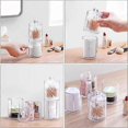 thumbnail image 4 of Cotton Swab Dispenser Cotton Swab Holder Plastic Cotton Swab Holder Clear Cotton Swab Acrylic Container, 4 of 5