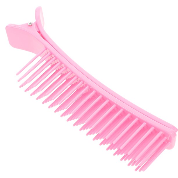 unbranded Clip Para Peinar De Plástico Rosa Con Sujeción Antideslizante Para Estilistas Y Uso En Salón