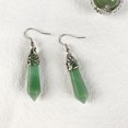 thumbnail image 2 of Pendientes verdes para mujer Pendientes verde salvia para mujer Pendientes hechos a mano Pendientes de jade para mujer Pendientes verde claro delicados, 2 of 5