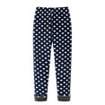 thumbnail image 3 of URMAGIC Girls Winter Fleece Floral Lined Leggings Toddler Kids Floral Thicken Warm Classic Tights Trousers 3-13T, 3 of 6