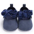 thumbnail image 3 of Yoyauz Baby Girl Mary Jane Shoes Anti Slip Rubber Sole Ballet Slippers Princess Dress Wedding Shoes Newborn Kids Shoes Toddler Shoes（0-12 Month）, 3 of 7