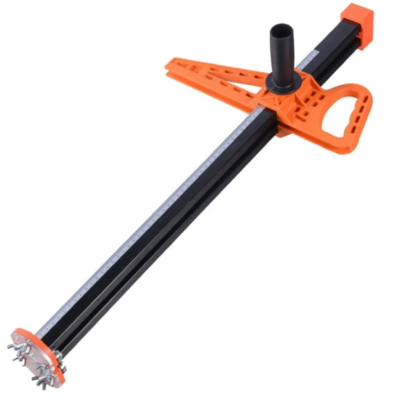 Gypsum Board Cutter Manual Cutting Tool Portable for Drywall Hand Push with Double Hnadle and 4 Bearings 20-600mm Cutting