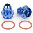 thumbnail image 4 of JEGS 100501 Carburetor Fuel Inlet AN Fittings Blue -8 AN to 7/8 in.-20 Includes, 4 of 5