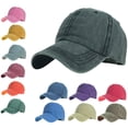 thumbnail image 2 of Explosions Washed Old Light Plate Baseball Cap Solid Color Cap Female Couple Men and Women Pure Cotton Light Plate Sun Hat, 2 of 6