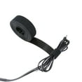 thumbnail image 2 of 5m/roll Cable Ties Reusable Loop Bundle Self Adhesive Black Nylon Strap Organizer Clip Wire Holder Management Fastening Tape width 20mm 25 rolls, 2 of 5