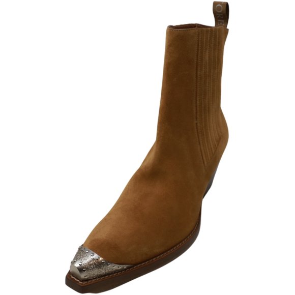 Sartore Women's Soave Light Cachemire Ankle-High Suede Boot - 7M