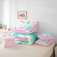 thumbnail image 6 of Homewish Tie Dye Twin Bedding Sets 7-Piece for Children Teens Adults,Abstract Gradient Watercolor Bedding Comforter Set Microfiber,Ombre Vintage Aesthetic Breathable Sheet Sets,Breathable Home Decor, 6 of 8