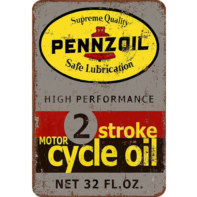 Pintura Hojalata Rectangular 30*40cm Plano Serie Bodegones Al Óleo Pennzoil Hugtrwg