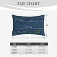 thumbnail image 6 of EasygdpShark Polyester Fiber Double-Sided Pillowcase,Super Soft,Comfortable And Luxurious Pillowcase,Not Easy To Break Or Deform- 20"X30", 6 of 9