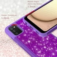thumbnail image 4 of For Apple iPhone 13 Pro Max (6.7") Glitter Bling Sparkling Shockproof Heavy Duty Hybrid Dual-Layer TPU + PC High Impact Phone Case Cover by Xpression [Purple], 4 of 7