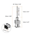 thumbnail image 2 of Uxcell 10Pack 17G Stainless Steel Dispensing Needles, 1/2" Glue Needle Tube Blunt Tip, 2 of 7