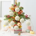 thumbnail image 6 of Szbaoan 6x6cm Handmade Yarn Christmas Ball DIY Knitting Ornament for Tree Festive Wool Wrapping Decor Hanging Craft Supply for Home Holiday Decoration, 6 of 6