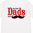 thumbnail image 4 of Inktastic Best Dads Have Mustaches Boys or Girls Long Sleeve Toddler T-Shirt, 4 of 5