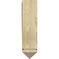 thumbnail image 4 of Ekena Millwork 6"W x 24"D x 24"H Legacy Arts & Crafts Rough Sawn Bracket, Douglas Fir, 4 of 4