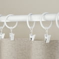 thumbnail image 2 of Mainstays Curtain Clip Rings 1" 7 Pack, 2 of 8