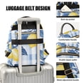 thumbnail image 3 of FORMRS Mini Backpack Purse for Women Travel Daypack Casual Shoulder Bag, Light Blue Lemon, 3 of 7