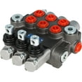 thumbnail image 3 of waltyotur 3 Spool 13 GPM Hydraulic Directional Control Valve, 3600 PSI BSPP Ports Double Acting Hydraulic Valve with Joystick, 3 of 6