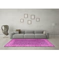 thumbnail image 3 of Ahgly Company Indoor Square Persian Pink Traditional Area Rugs, 8' Square, 3 of 4