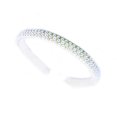 thumbnail image 1 of Diadema de PERLAS blancas Caravan TRES HILERAS ENSARTADAS Y ENTRELAZADAS, 1 of 1