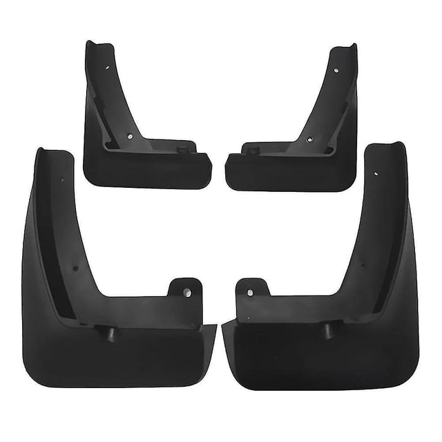Premium Black PP Mudguards for Mazda 3 Axela 2019-2021 | Front & Rear Mud Flaps Set | Injection-Molded, Durable, Easy Direct Fit Installation | Protects Against Mud, Dirt, Snow & Road Debris |