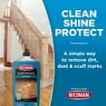 Weiman Floor Liquid Wood Cleaner & Polish, Fresh and Citrus Scent, 32