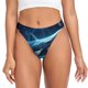 thumbnail image 1 of Balery Colorful Ocean Whale Tangas de Algodón para Mujer con Estampado – Ropa Interior Sexy, Transpirable, G-string-3X-Large, 1 of 6