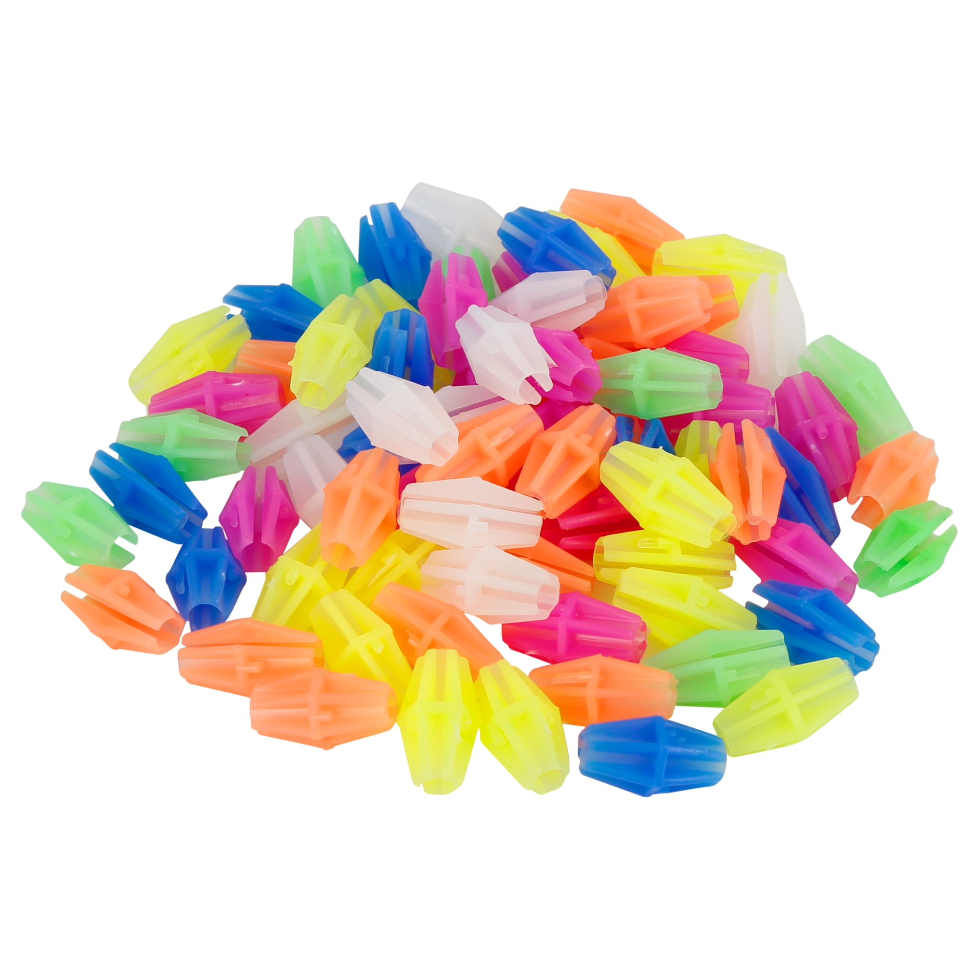 70pcs Bike Bicycle Wheel Spoke Bead Decoration Plastic Wheel Bead Clip