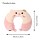 thumbnail image 2 of Almohada De Viaje Cuello Gato Belug, Rosa, 2 of 5