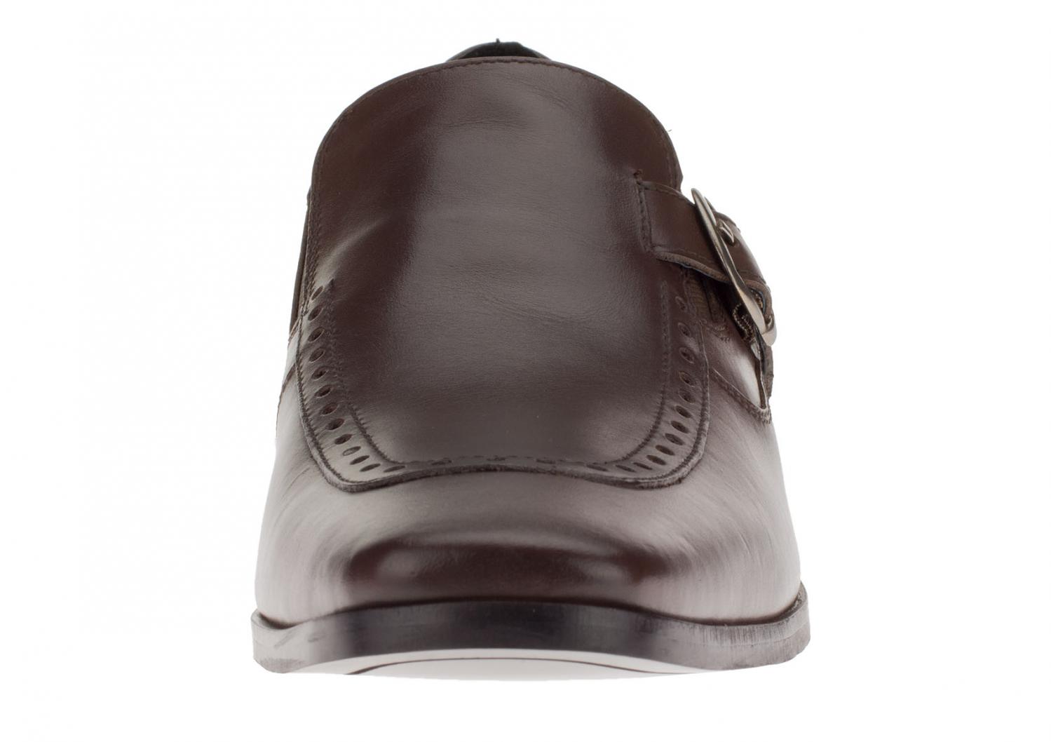 DTI GV Executive Men's Leather Dress Shoe Celio Slip-On Loafer Brown - image 2 of 7