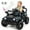 Black, variant on Gymax Kids Ride on Car Truck 12V Battery Powered Electric Vehicle w/ Foldable Mirrors Red