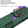 thumbnail image 5 of Galaxy Z Fold 2 Case 2020 (5G), Cover for Samsung Z Fold 2, Allytech Hard PC Shockproof Armor Case with Ring Holder Full Protection Anti-Drop Stand Foldiing Case for Galaxy Z Fold 2020, Darkgreen, 5 of 9