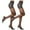 Black-2PC, variant on 6 Pack Women's Opaque Tights Thin High Waisted Sheer Pantyhose Light Breathable Stockings Multipack