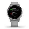 thumbnail image 2 of Garmin vivoactive 4S Powder Gray with Silver Harware Multisport GPS Watch, 2 of 5