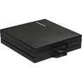 thumbnail image 4 of BalanceFrom 6ft x 2ft x 2in 3-Panel All-Purpose Folding Gymnastics Mat, Black, 4 of 7