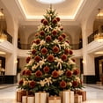 thumbnail image 7 of TMOYZQ 10 PCS Christmas Balls Bulk Shatterproof Plastic Christmas Tree Decorations for Decorative Hanging Baubles 3.1in, 7 of 7