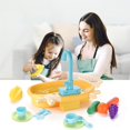 thumbnail image 2 of Children‘S Simulation Dishwasher Washing Basin Electric Circulating Water Play House Water Toy Gift, 2 of 14
