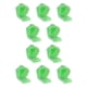thumbnail image 2 of Jumpingount Bufandas cuadradas Pañuelo de gasa Accesorios sedosos Accesorio de fiesta Ropa de niños de jardín de infantes para representaciones Jade verde 60*60cm 10piezas, 2 of 6