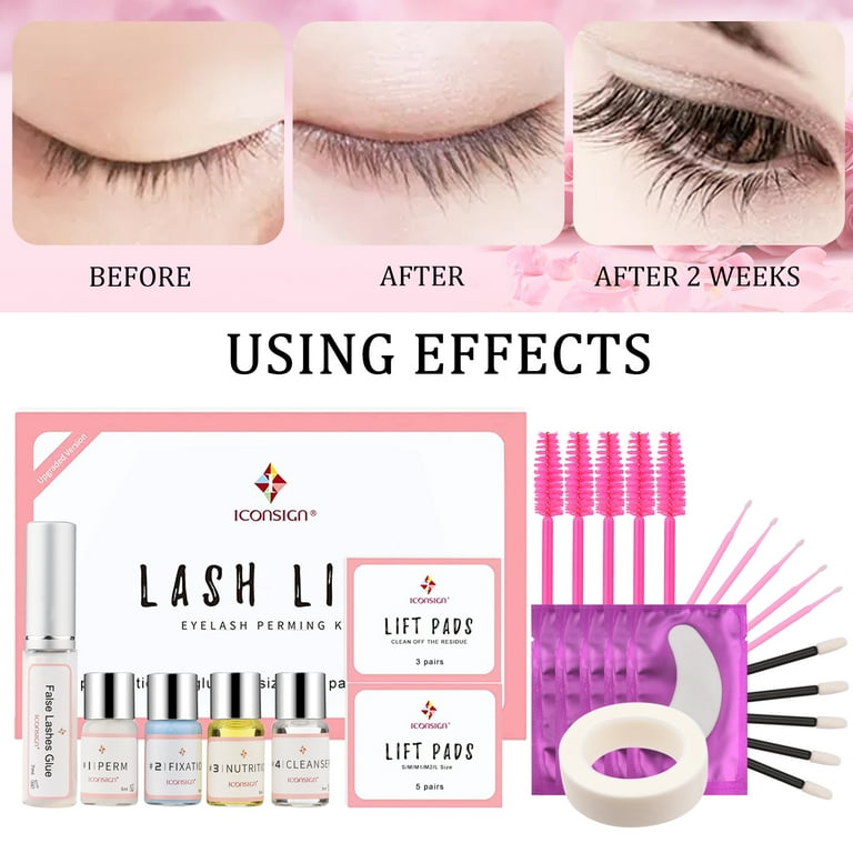 ICONSIGN Lash Lift Kit Eyelash Perm Set Semi Permanent Eyelash
