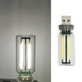 thumbnail image 1 of Retro Car Lamps USB LED Interior Atmosphere Lights - Plug-in Night Ambient Lighting for Auto Dashboard & Footwell | DC5V, Decorative, Easy Install, Universal Fit, Warm Glow, 1 of 8