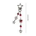 thumbnail image 3 of Retro Beaded Keychain Star Heart Phone Lanyard Wrist Strap Five-Pointed Star Phone Chain Handmade Keyring Accessory, 3 of 4