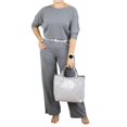 thumbnail image 4 of Pyhlmscde Women's New Knitted Slim Fit Tank Top Pants Sports Set Pants Three Sets, Sweatsuits Women 2 Piece Outfit, Womens Loungewear Set, Two Piece Sets for Women, 4 of 6