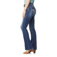 thumbnail image 4 of WallFlower Women's InstaStretch Luscious Curvy Bootcut Jeans, Twinkle, 3 Short, 4 of 9