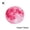 Pink, variant on Aesthetic 3d Luminous Glow In The Dark Moon Wall Sticker Removable Decoration Fluorescent Sticker Home Room
